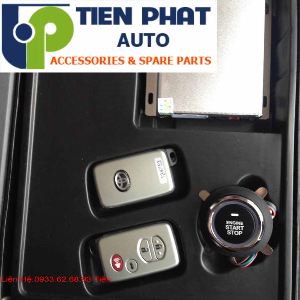 Độ Nút Engine Start Stop/Smart Key Chuyên Nghiệp Cho Toyota Camry Tại Tp.Hcm